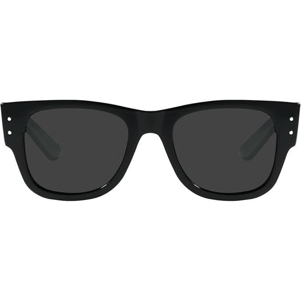 Retro Polarized Square Sunglasses for Women and Men with Chunky Temples